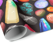 結晶/宝石 ラッピングペーパー (ロールコーナー)