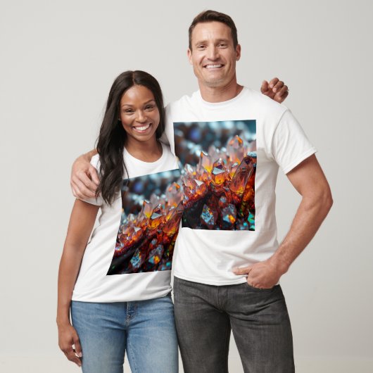 結晶 Tシャツ (ユニセックス)