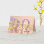 結最高の婚日カード カード (黄色い花)