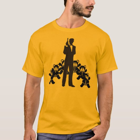 結束およびテディー・ベア2 Tシャツ (正面)