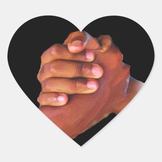 結束と愛、手に手を取って_ ハートシール (正面)