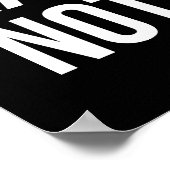 結果と言い訳 – 成功やる気を起こさせる ポスター (角)