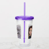 結果のタンブラーを具体化して下さい アクリルタンブラー (右)