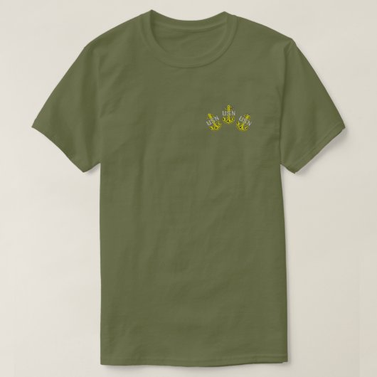 結果は免罪符ではない Tシャツ (デザイン正面)