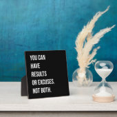 結果や言い訳が有る フォトプラーク (インサイチュ)