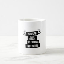 結果や言い訳は両方ともできない