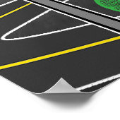 結果ポスターア感動的ート ポスター (角)