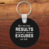 結果又は弁解 キーホルダー (正面)