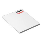 結果又は弁解 |フィットネス引用文 ノートパッド (アングル)