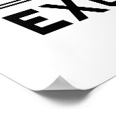 結果又は弁解 ポスター (角)