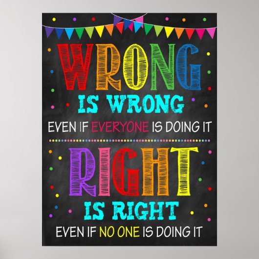 結果教室のポスター ポスター (正面)