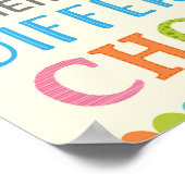 結果違う選択違う成長マインド ポスター (角)