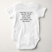 結果、人のTシャツ Tシャツ (裏面)