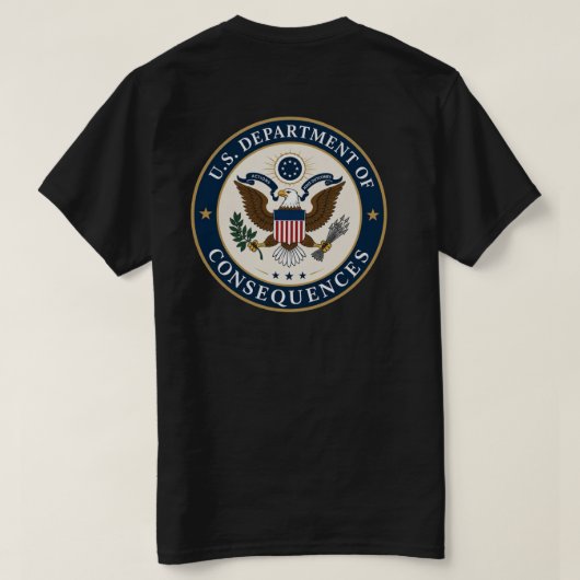 結果 Tシャツ (デザイン裏面)