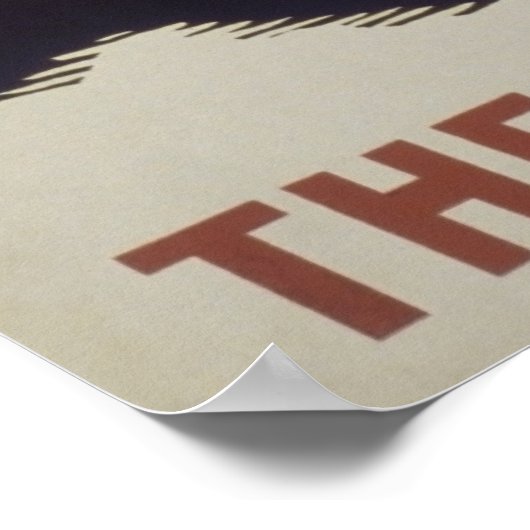 結核と闘う ポスター (角)