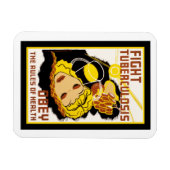 結核と闘う マグネット (横)