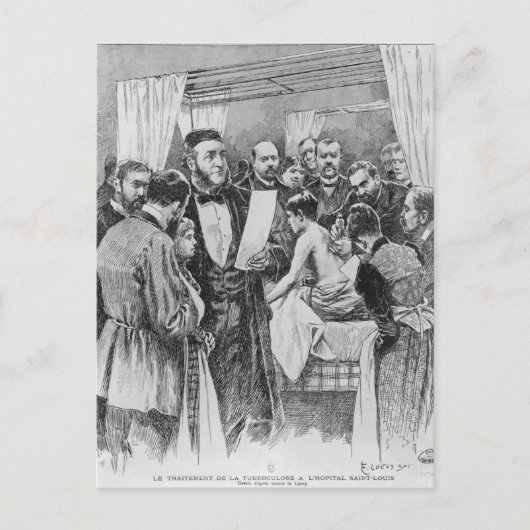 結核トリートメント ポストカード (正面)