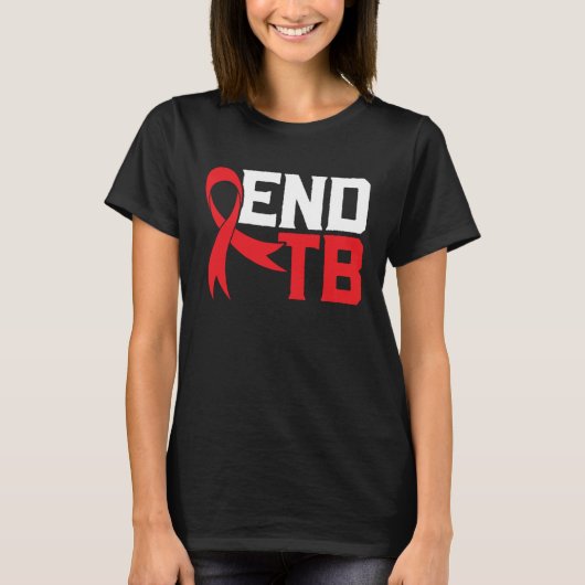 結核撲滅闘士 結核啓発 Tシャツ (正面)