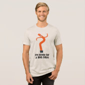 結構大きな件(インフレータブルマン) トライブレンドTシャツ (正面全面)