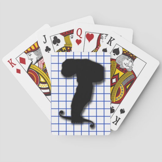 結石のサル トランプ (裏面)
