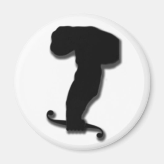 結石のサル マグネット (正面)