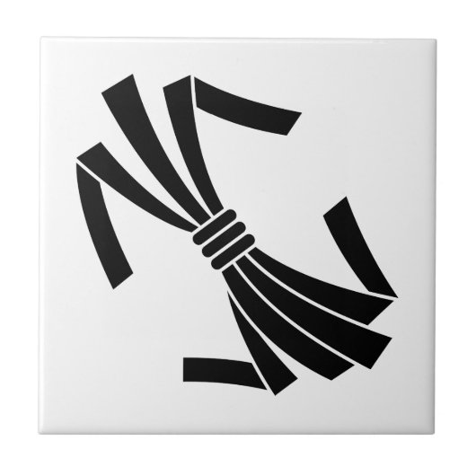 結納士 タイル (正面)