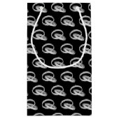 結結婚合した銀の帯 スモールペーパーバッグ (裏面)