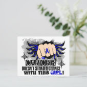 結腸がんには耐えられない ポストカード (スタンド正面)