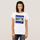 結腸がんストレート外化学療法 Tシャツ (正面フル)