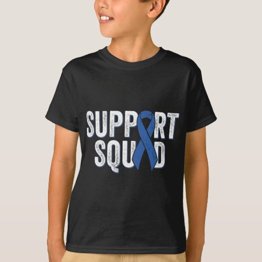 結腸がん支援班 Tシャツ (正面)