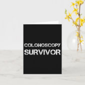 結腸がん認識度 カード (黄色い花)