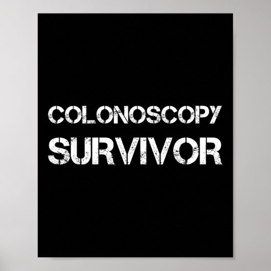 結腸がん認識度 ポスター (正面)