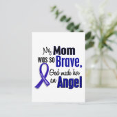 結腸癌の天使1のお母さん ポストカード (スタンド正面)