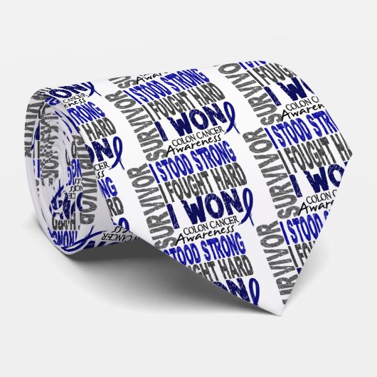 結腸癌の生存者4 ネクタイ (ロール)