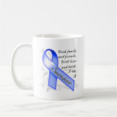 結腸癌の生存者 コーヒーマグカップ (左)