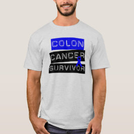 結腸癌の生存者 Tシャツ