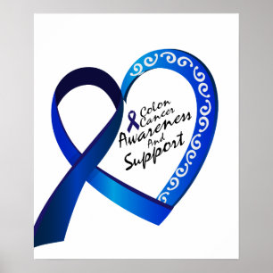 結腸癌のSupporのギフト ポスター