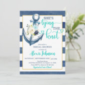 結航海の目ブライダルシャワー 招待状 (スタンド正面)