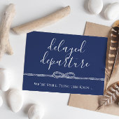 結航海の節を結ぶロープが先送りさ結婚れる 案内ポストカード