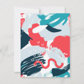 結色彩の鮮やかカリブの婚日の保存 セーブザデート (裏面)