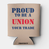 結誇りを持った合する 缶クーラー (正面)