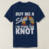 結買び目をバシェで結ん結婚だ Tシャツ (デザイン正面)