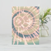 絞って染める サンキューカード (スタンド正面)