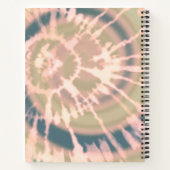 絞って染める ノートブック (裏面)