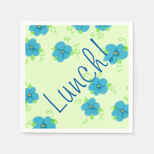 絞りたての色あせたライム スタンダードカクテルナプキン (正面)