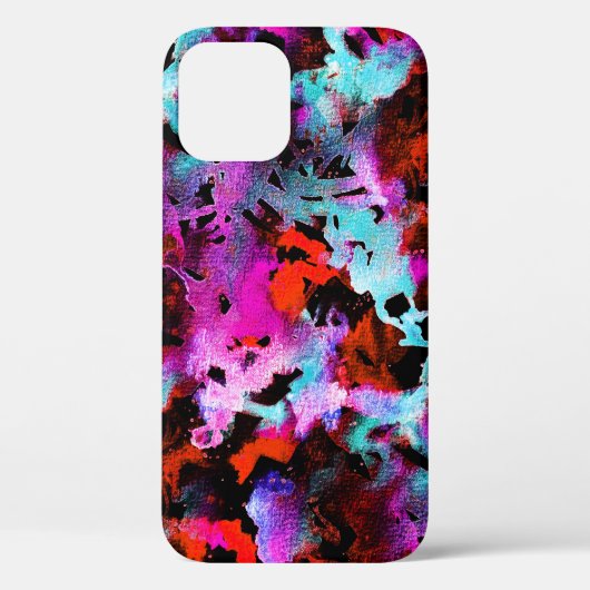 絞りろうけつ染め:水彩勾配絞り染め Case-Mate iPhoneケース (裏面)