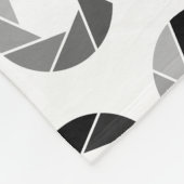 絞りパターン – トーン フリースブランケット (角)