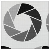 絞りパターン – 白のトーン ファブリック (クローズアップ)