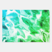 絞り染めすべての行事違う3色 ラッピングペーパーシート (正面3)