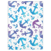 絞り染めのいかりパターン2 クリップボード (裏面)